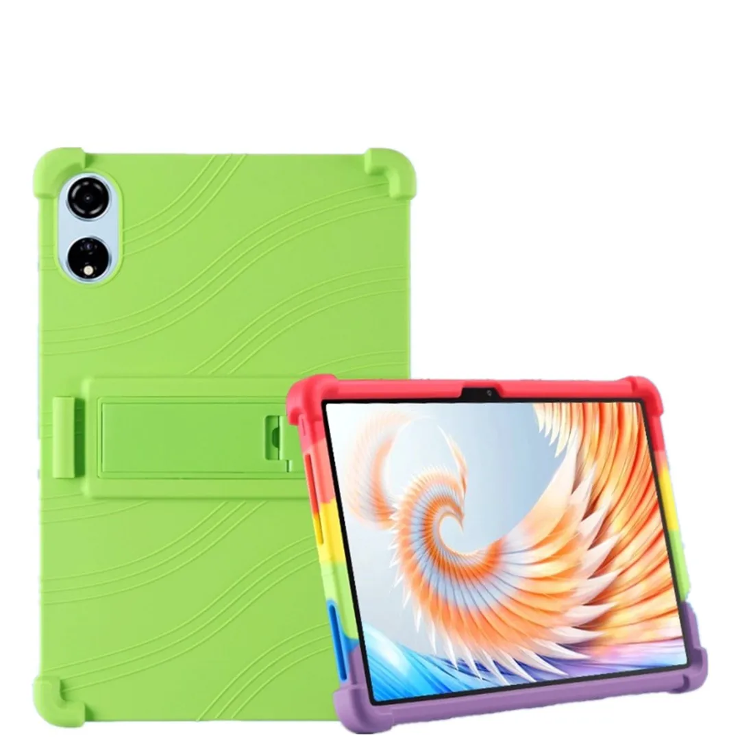 

Точный вырез для Blackview MEGA 3, 12,1-дюймовый чехол Радужный противоударный силиконовый чехол с подставкой, защитный чехол для детей