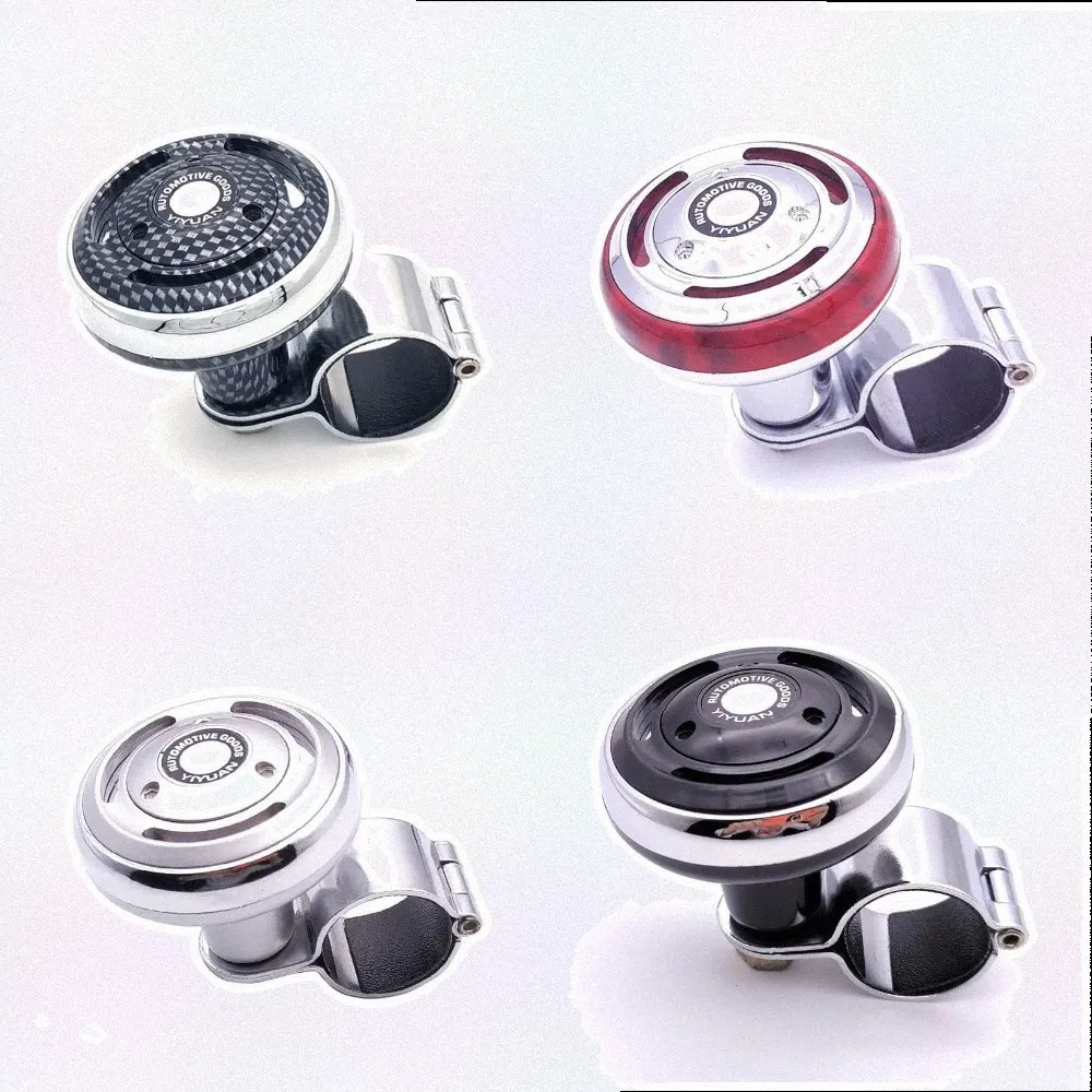 Easy Steering Control Device Accessory One-Hand Control Spinner Knob Rubber Grip Power Steering Compatible Ball Bearing