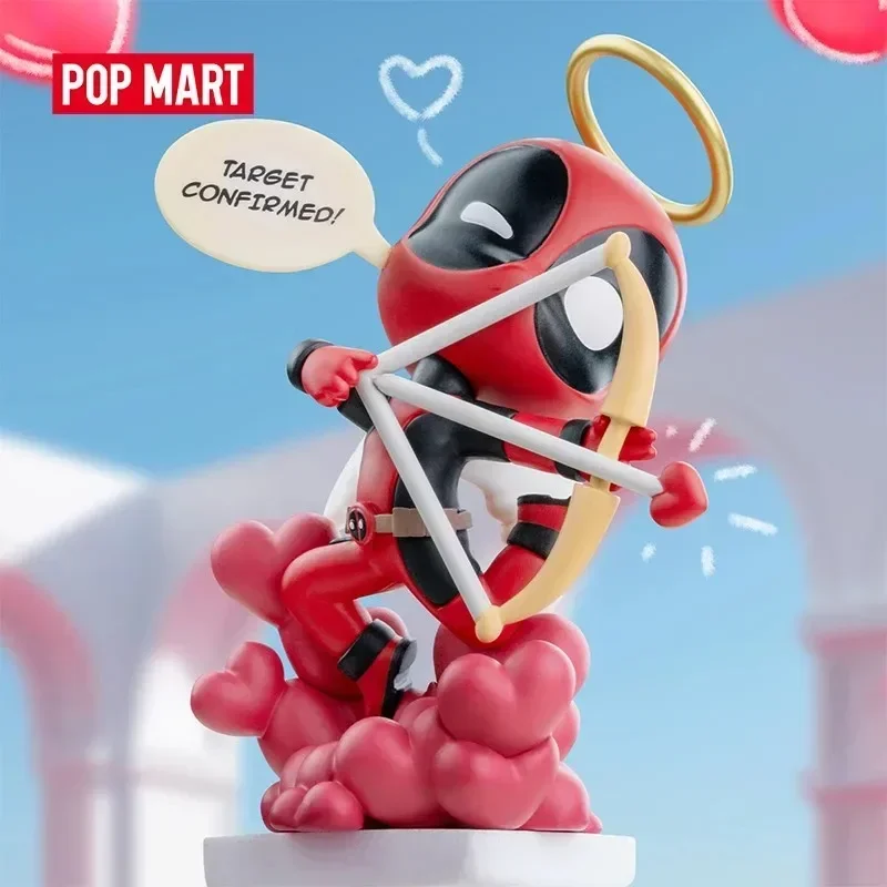 

POP MART Marvel Deadpool Series Blind Box Mystery Box Kawaii Ornaments Figurines Home Decor Desktop Model Dolls Gilrs Gift Model