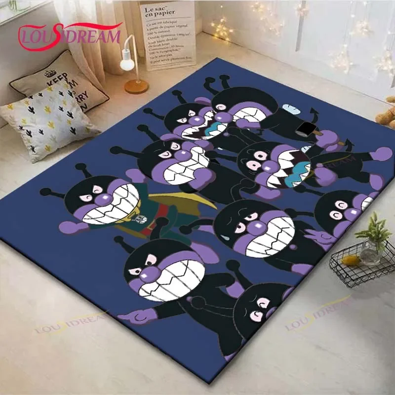 

Colorful Fashion Cartoon A-Anppanmans Printed Carpet Outdoor Rug Area Rug Non-slip Carpet Bedroom Decor Carpet for Room Kid Gift