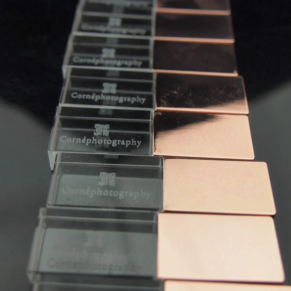 محرك أقراص فلاش USB 3.0 عصي كريستال طباعة مجانية شعار مخصص 4 جيجابايت 8 جيجابايت 16 جيجابايت 32 جيجابايت 64 جيجابايت 128 جيجابايت زجاج شفاف هدية بندريف