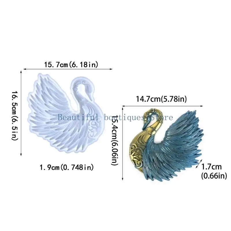 u4lf قالب القالب حيوان قوالب للراتنج الايبوكسي المصنوع يدوياً #6