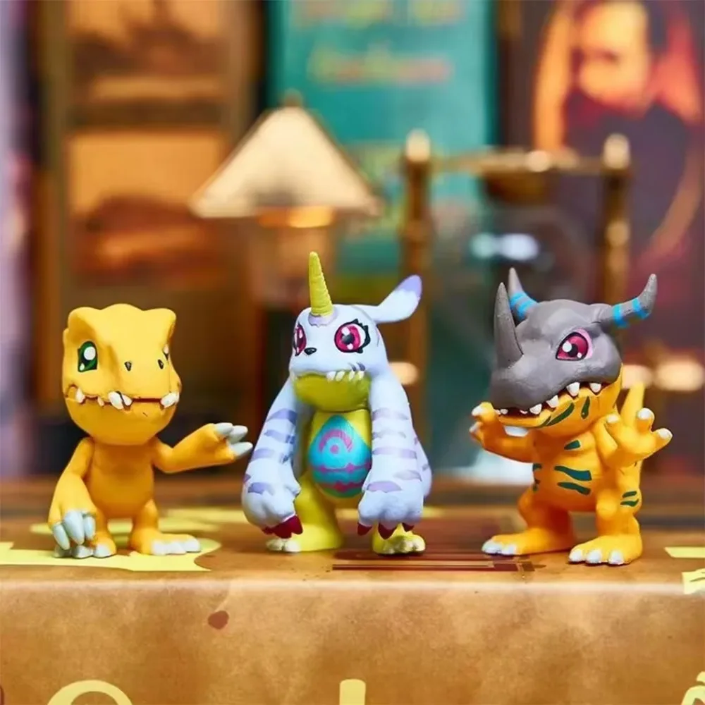 Desktop Decoration Set Digimon Digimon Adventure Action Figure Toy Model PVC Collection Ornaments Statue Birthday Xmas Gifts