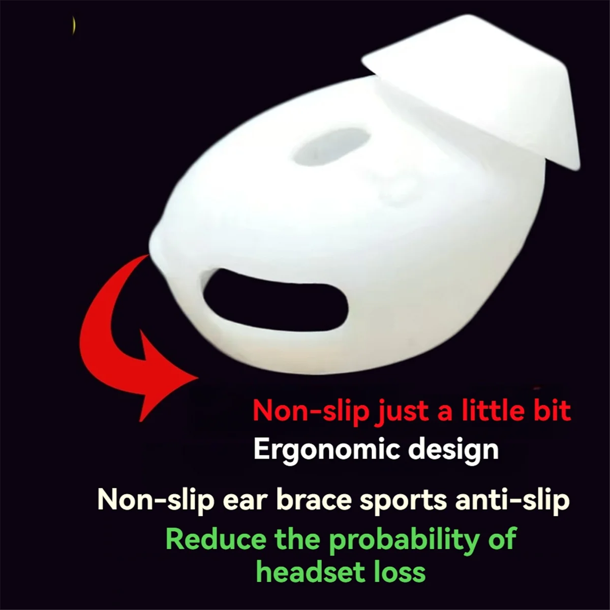 A07I 6 قطعة سماعات الأذن ل 4 نصائح غطاء سدادة الأذن خاص سماعة غطاء مكافحة زلة سيليكون سدادة الأذن غطاء الأذن