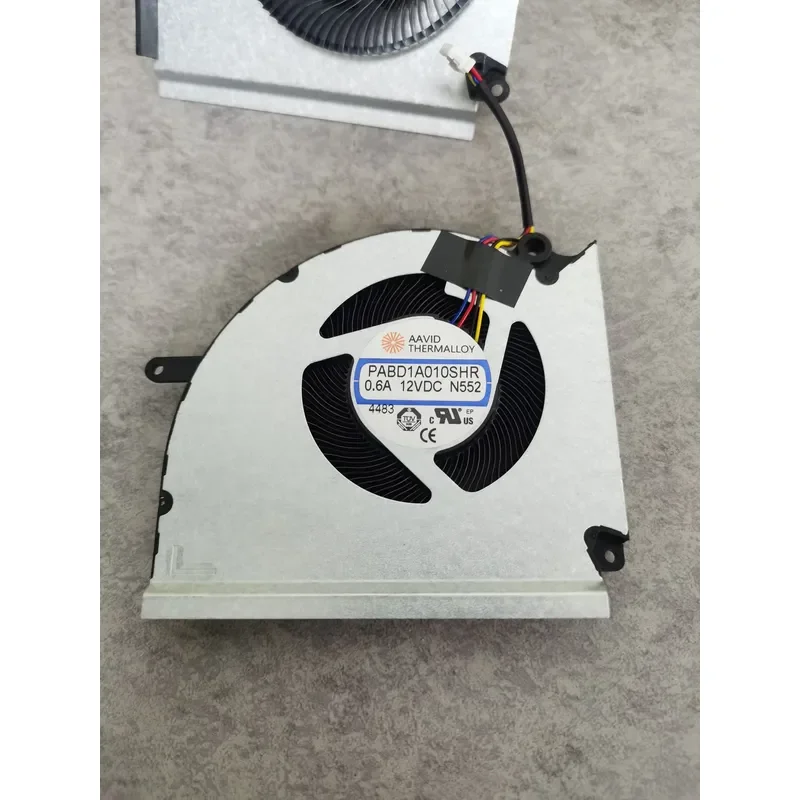 Ventilateur de refroidissement et dissipateur thermique pour processeur et GPU, pièces de rechange originales pour MSI 17S3 17S4 Vector 17 HX N552 N553