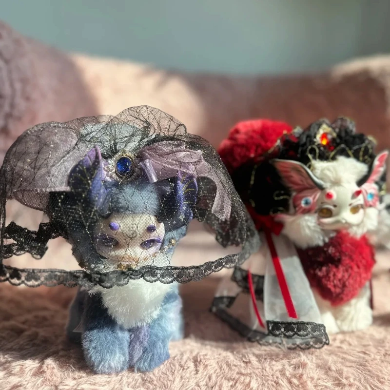 

From Cute Tutulong V5 Tutulong Maomaolong Gloomy Grove Series Blind Box Fantastic Creatures Vinyl Plush Anime Mystery Doll Gift