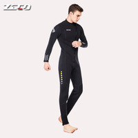 ZCCO New 3mm Diving Suit Men's One Piece Warm Surfing Diving Suit Women's Long Sleeve Cold Proof Diving Winter Swimming Pants