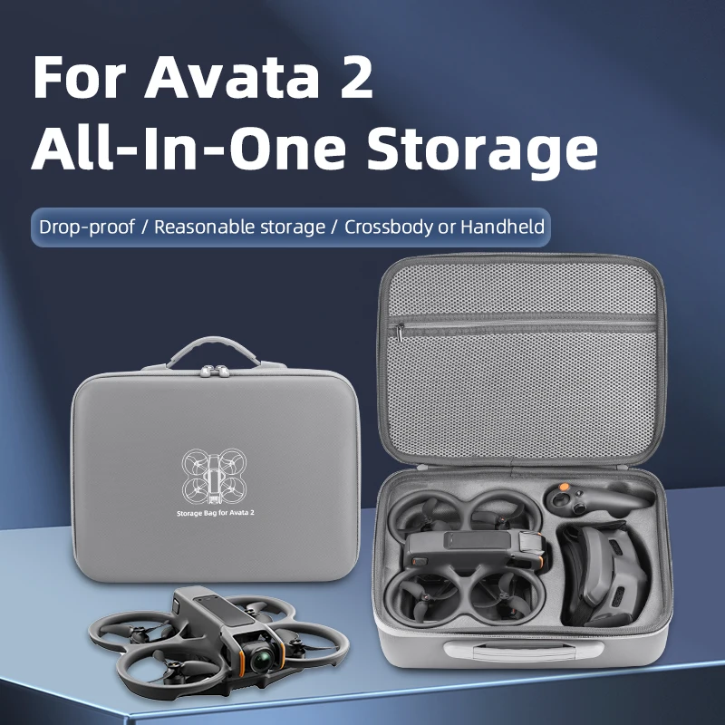 

Suitable for DJI Avata 2 storage bag, carrying case, portable crossbody bag accessories