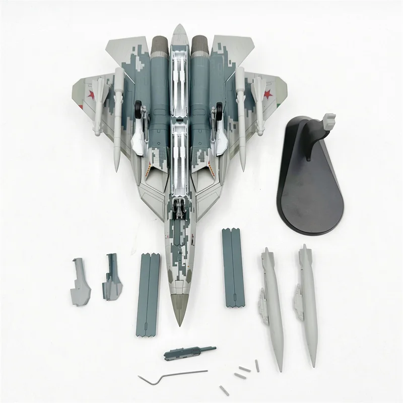 Wltk Russian Air Force Sukhoi Su-57 Felon #01 Stealth Fighter 1/72 Diecast Aircraft Jet Airplane Model