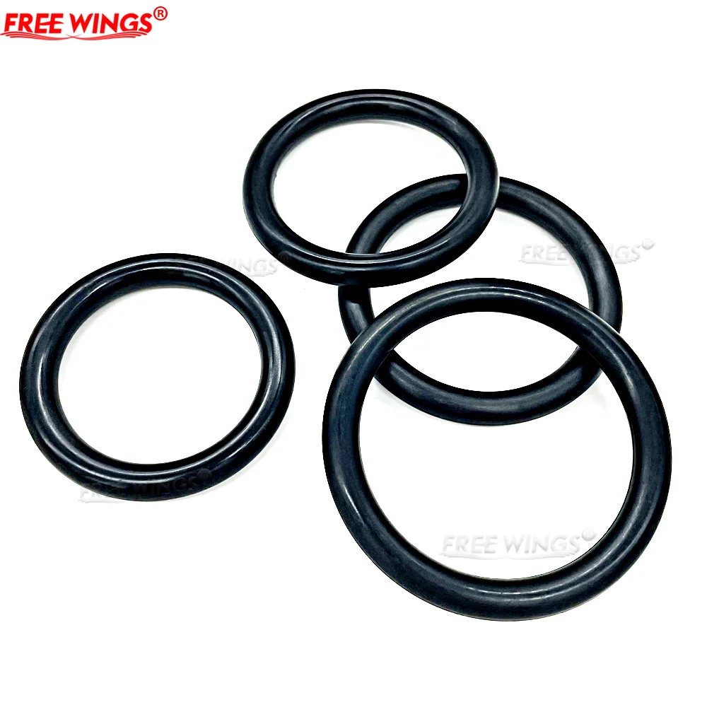 NBR O ring Seal CS8.60mm Thickness OD65.00mm~780.0mm High temperature resistance, acid and alkali resistance, customizable