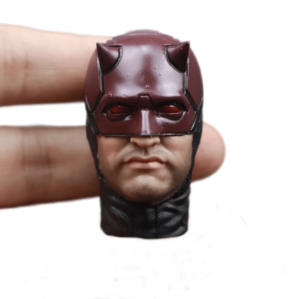 

1/6 Daredevil Model Super Daring 12-Inch Accessories High-Quality Male Soldier Head Carving Mask Doll Baby