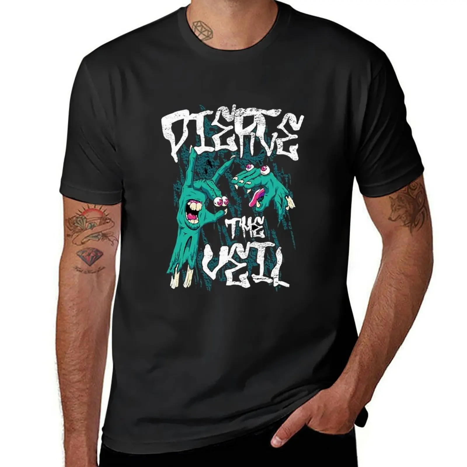 PIERCE THE VEIL T-Shirt plain quick-drying tees for a boy Men's clothing