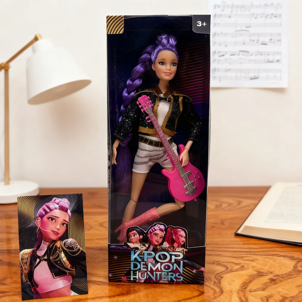 GORĄCA Wyprzedaż Anime Demon Hunters Witch Hunter Group Wysokiej jakości figurka z kleju, dziewczęca, dekoracyjna, idealna na prezent świąteczny lub urodzinowy