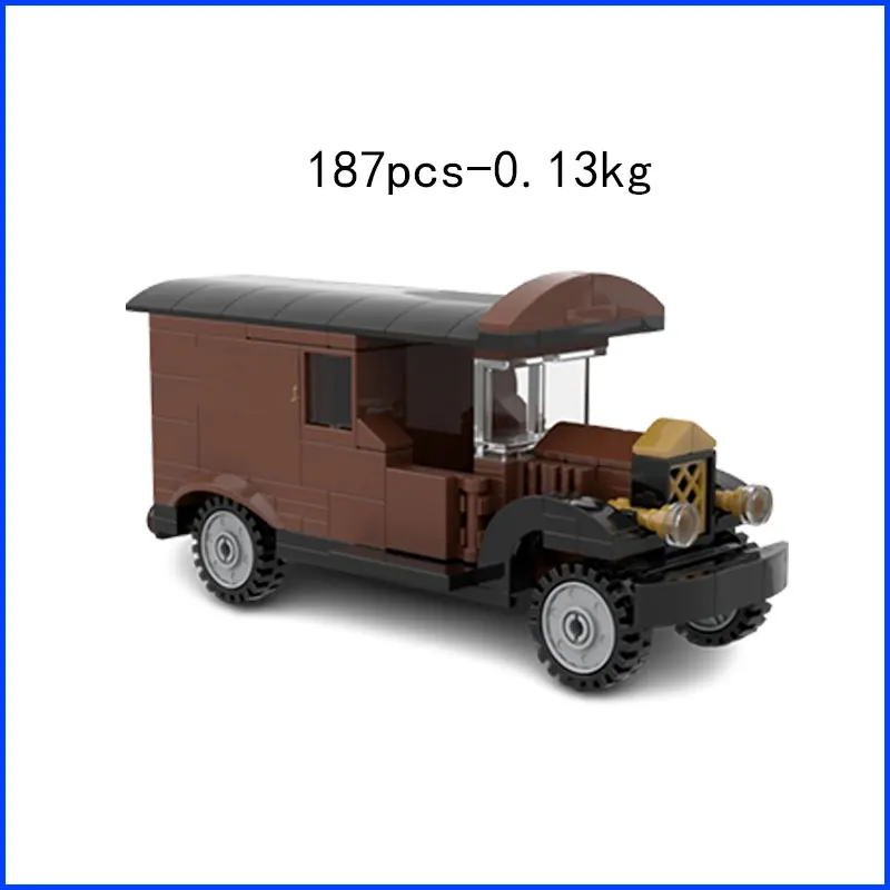 Spot MOC-126375 camion arbre de noël 130694 petite maison assemblage de petites particules blocs de construction hiver village voiture bricolage jouet