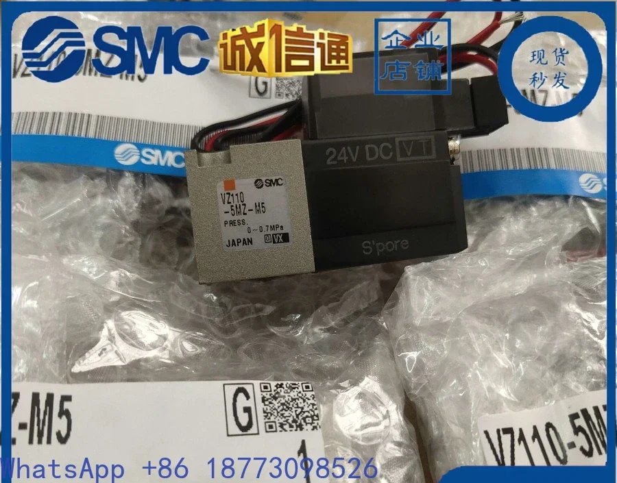 

VZ110-5LZ-5G-5MZ-5GS-M5-F Japan SMC, solenoid valve,
