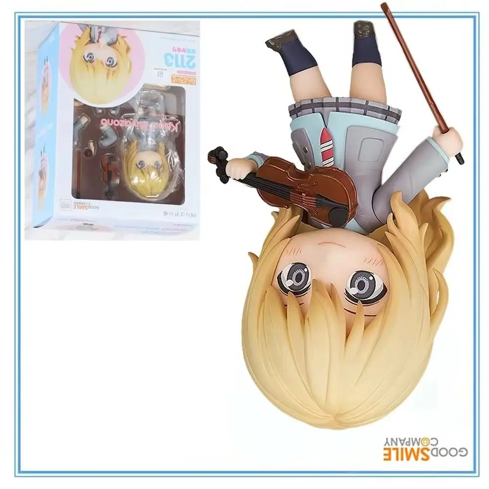 

100% Original in Stock Good Smile Company Nendoroid (#2113) Shigatsu Wa Kimi No Uso Miyazono Kaori Collection Series Model Toys