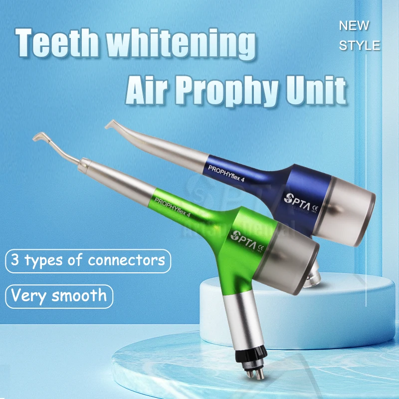 

Dental New Air Flow Polisher For Teeth Whitening Polishing Orthodontic Brackets Oral Care With Quick Coupl 2/4Hole Connect