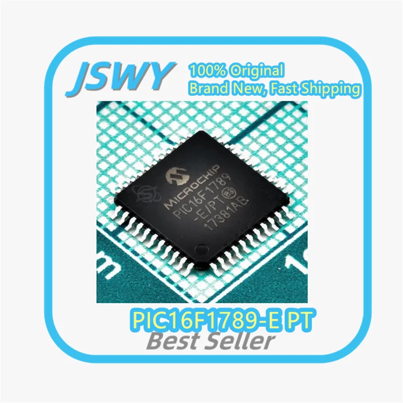 

(3/30 pieces) PIC16F1789-E/PT PIC16F1789-E package TQFP-44 electronic components microcontroller original genuine product