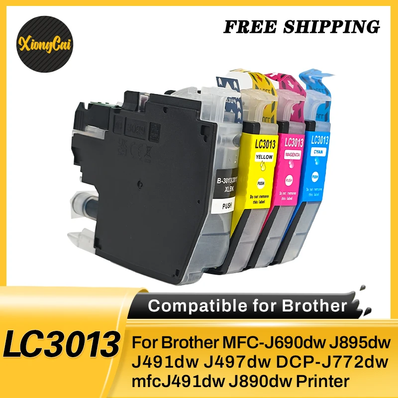 

Совместимый картридж Magic Hero LC3013 для принтера Brother MFC-J690dw J895dw J491dw J497dw DCP-J772dw mfcJ491dw J890dw