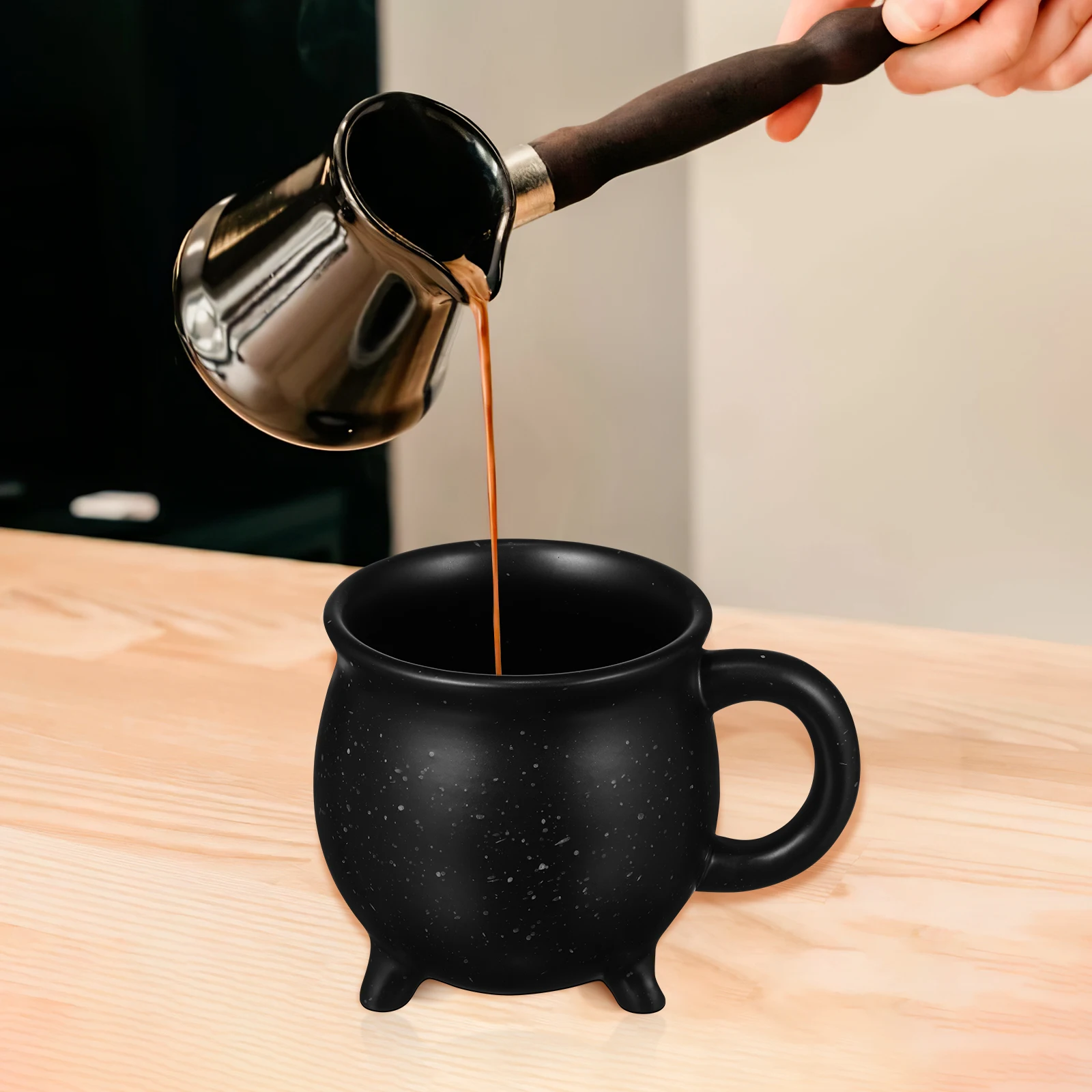 

Кружка для питья на Хэллоуин, керамическая маленькая кофейная чашка, декоративная для домашнего офиса, чая, латте, чашка для молока, керамическая кружка, кофейные кружки