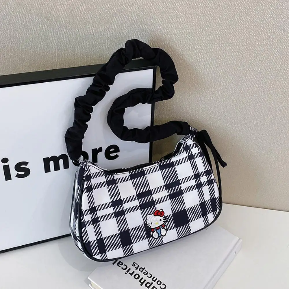 

Sanrio Bag Hellokitty Crossbody Bag Sanrios Underarm Bag Girl Portable One Shoulder Crossbody Bag Nylon Anime Kawaii Cartoon