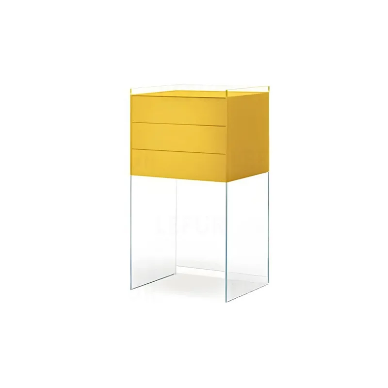 

Italian minimalist glass entrance cabinet, entrance door, narrow side cabinet against the wall, living room side cabinet corner