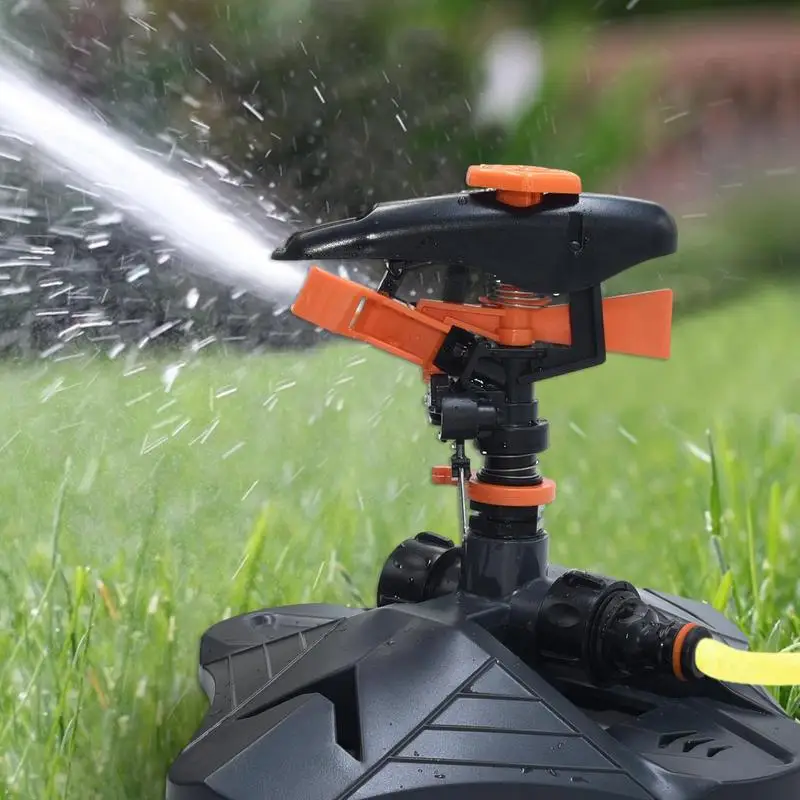 Water Sprinkler 360 Degree Rotating Garden Sprinkler Watering System Adjustable Water Sprayer Lawn Watering Sprinkler Irrigation