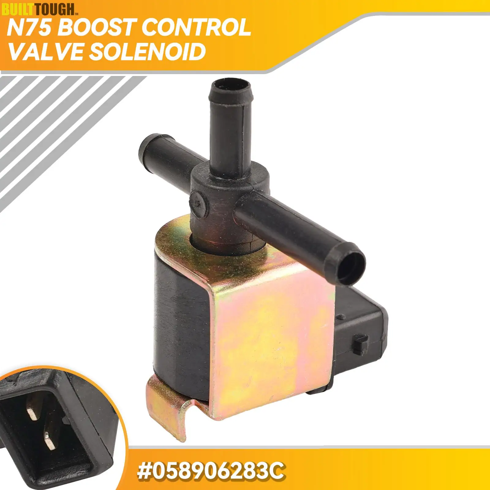 1.8 Turbo N75 Boost Control Valve Solenoid 058906283C 058906283F 058906283E For VW Passat B5 Bora Golf 4 MK4 Audi A4 B5 B6 S4 TT