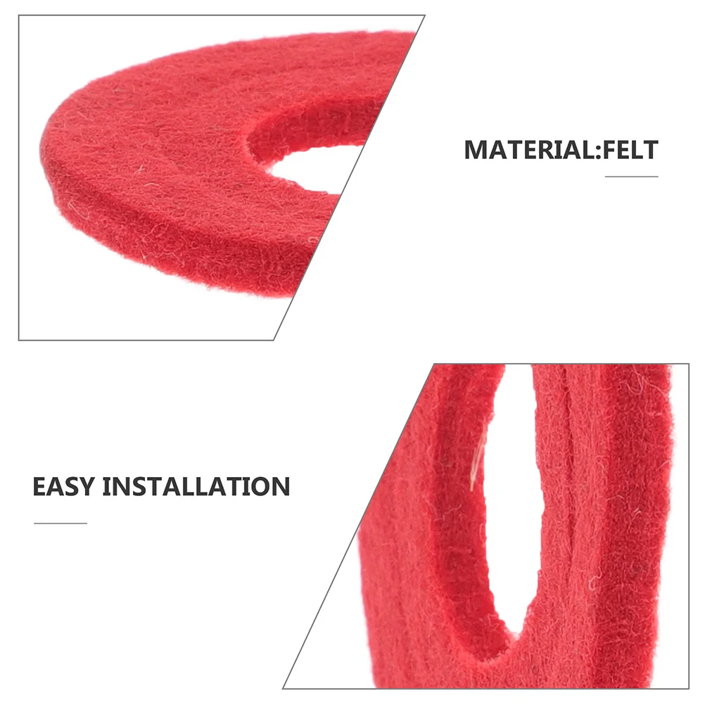 10pcs Terminal Protector Felt Washers Gaskets For Car Truck Suv Automotive Electrical Terminals Durable Insulation Pad