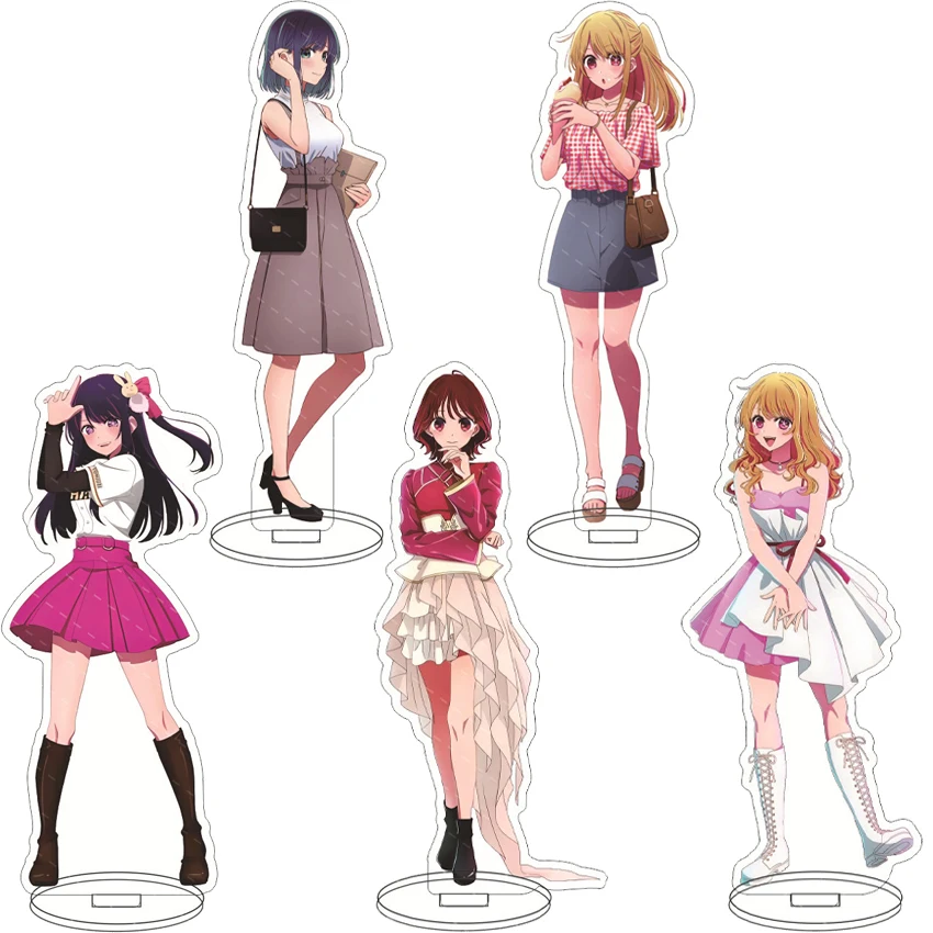 16CM Anime Figure Oshi no Ko Hoshino Ai Hoshino Rubii Arima Kana Kurokawa Akane Hoshino Akua Cos Acrylic Stand Ornaments Gifts