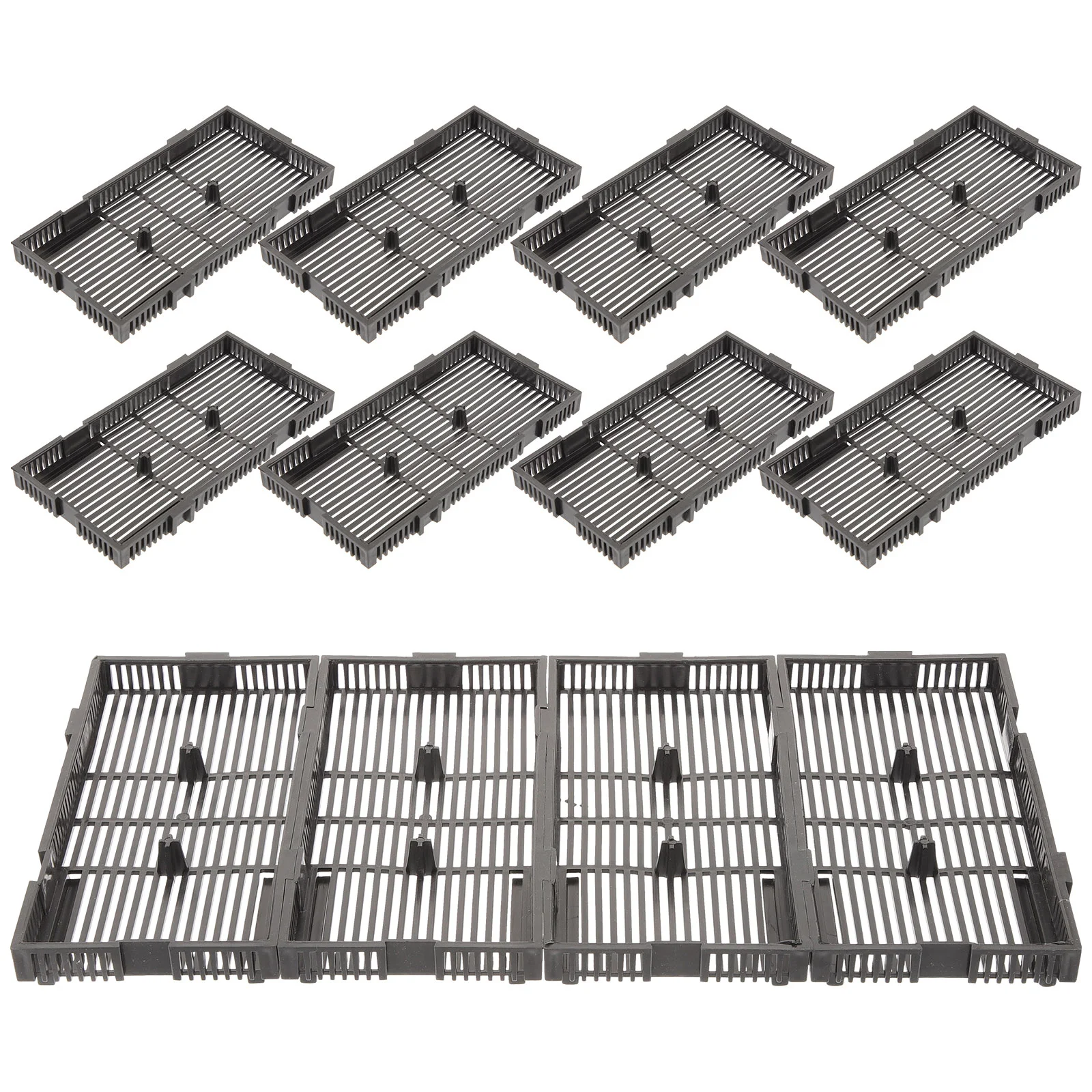 

20 Pcs Professional Landscapeing Filter Bottom Plate Fish Tank Convenient Aquarium Segregation Board