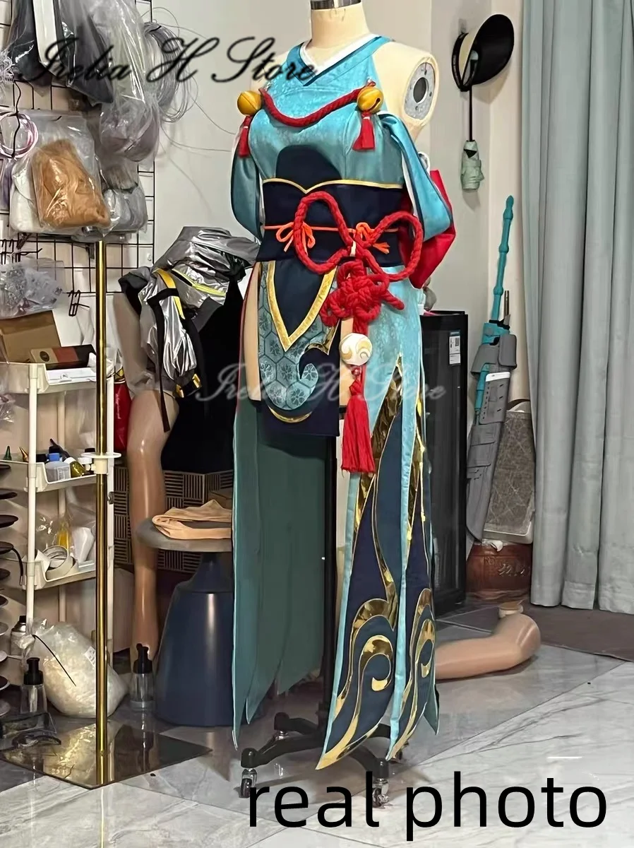 

Irelia H Store Kiriko from O W Kiriko Косплей Костюм на заказ размер