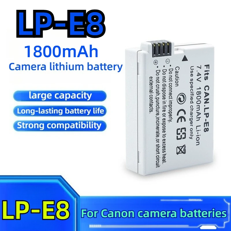 LP-E8 LPE8 Battery …