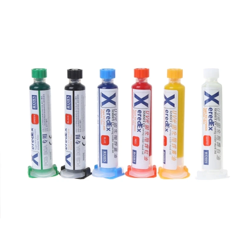 UV-soldeermasker PCB BGA-verf Voorkom corrosieve vonkoverslag Lasfluxen Olie Solderi M4YD