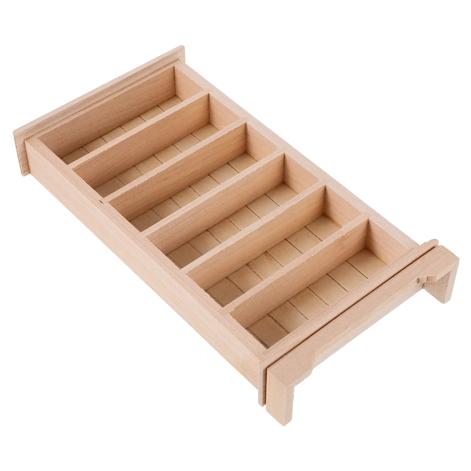 

Miniature Dollhouse Bookshelf Wooden Cabinet High Simulation Mini Furniture Bookshelves Decor for Kids Dollhouse Book Shelves