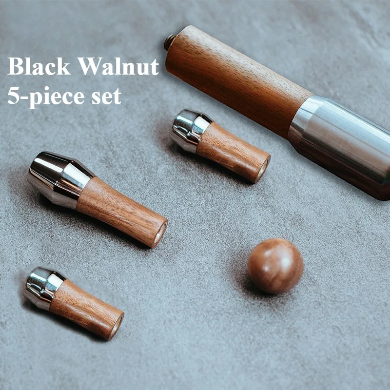Applicable To Ecm Coffee Machine Solid Wood Modification Kit 5-piece Set