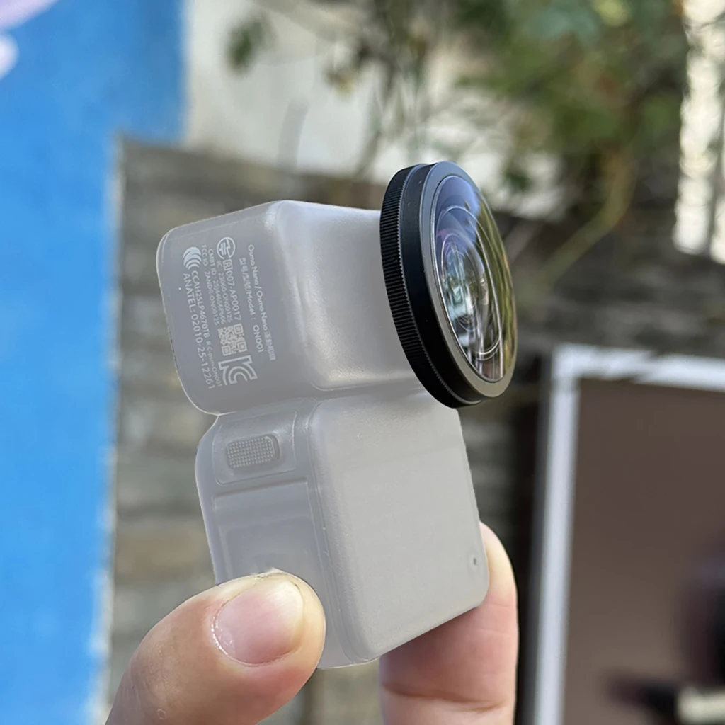 

185° Wide-angle Lens For DJI Osmo Nano Camera Widening Visual Field Filters For Insta360 Go Ultra Action Camera Lens Accessories