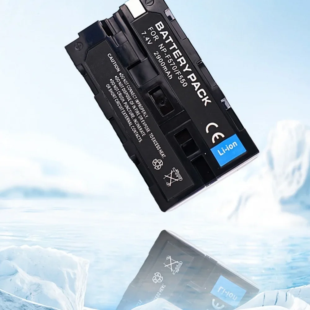 

NP-F570&F550 аккумулятор для цифровой камеры 2900 мАч NP-F570&F550, подходит для SonyF530F750F770F970