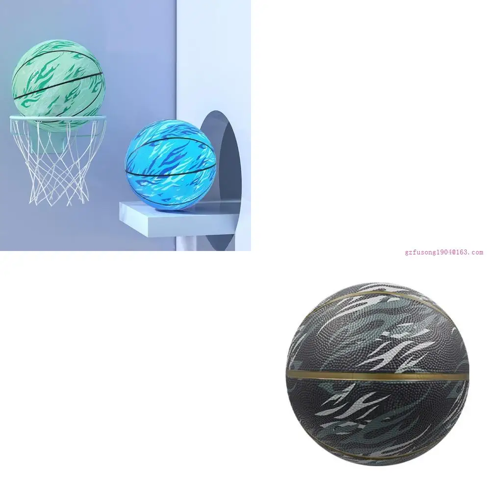 

Fine Stitching Kids Basketball Light Weight Waterproofs Training Ball Fine Stitching Kids Basketball For Game Enduring D5QD