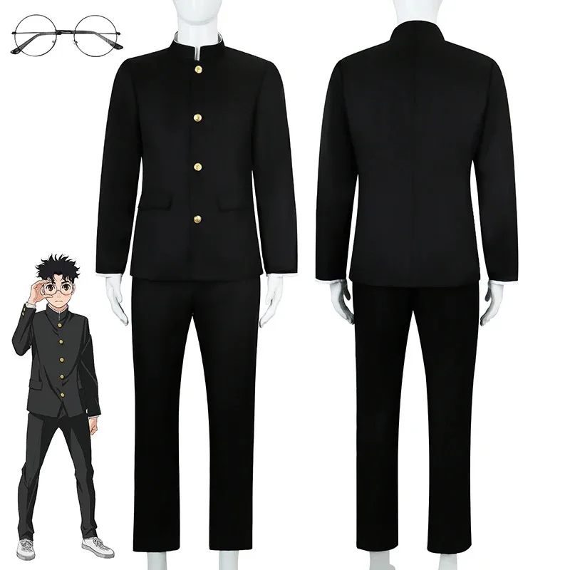 2025 22 Anime Dandadan Aira Shiratori Cosplay Costume Momo Ayase JK Sailor Skirts Suit Ken Takakura Jackets Pants Wig School Uni