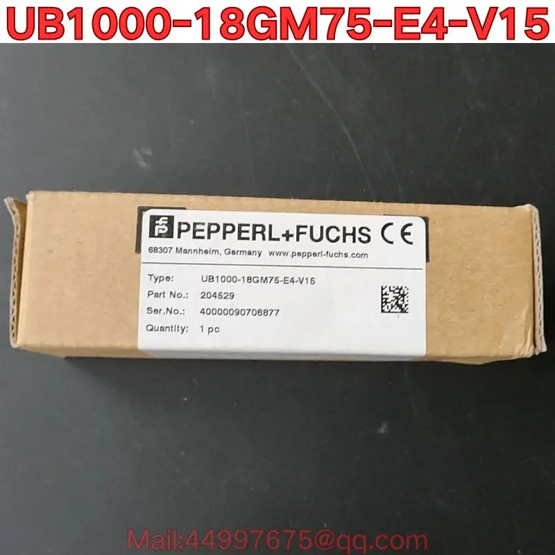 Brand new UB1000-18GM75-E4-V15 ultrasonic sensor Latest prices for August 2026