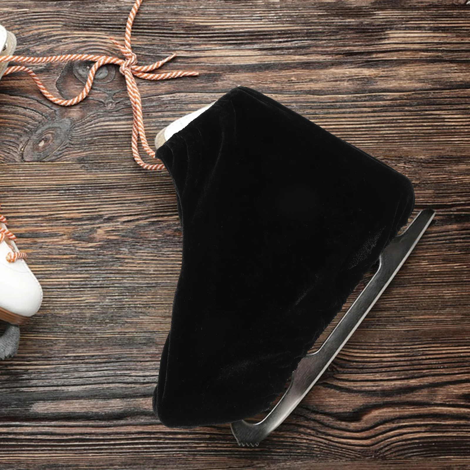 

2 шт., чехлы для ботинок для катания на коньках, защитные чехлы для хоккейных фигурных коньков, изолированная теплая подкладка, прочный и легкий вес