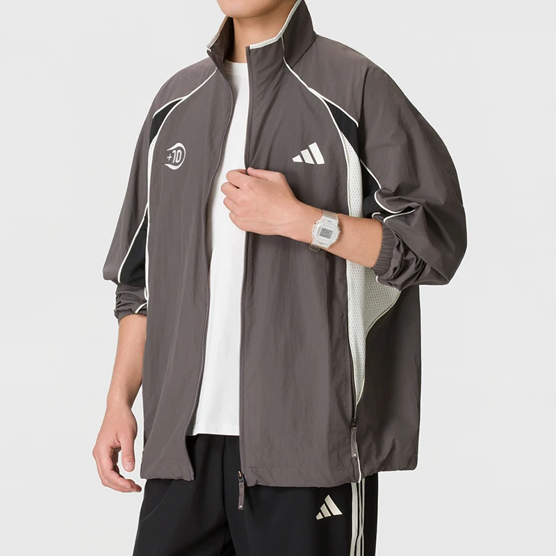 Adidas TIRO WARM UP WEAR Men’s Soccer Casual Sports Jacket with Stand Collar and Zipper KX2844