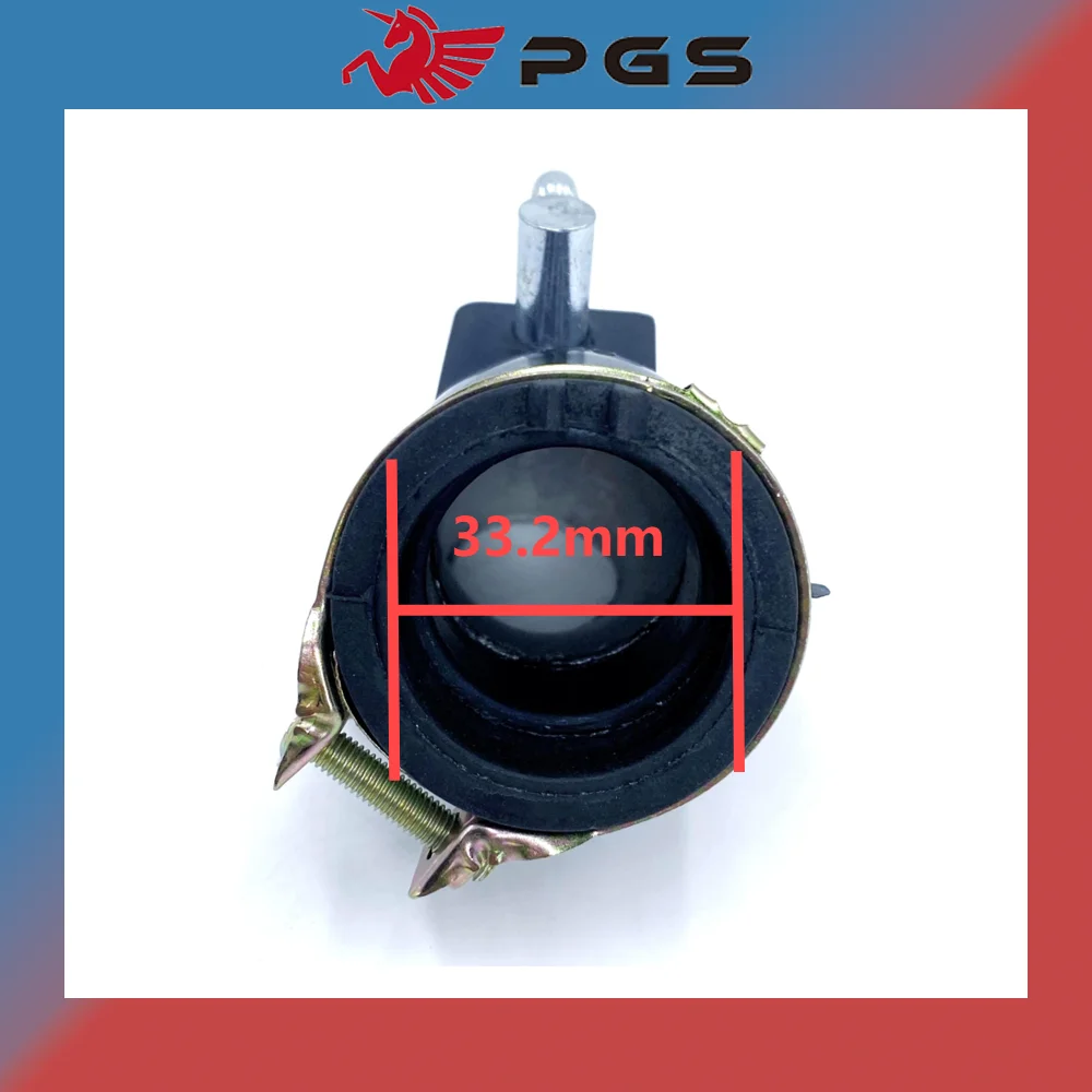 ATV Parts Carburetor Inlet pipe For 2.1.01.0090 LINHAI LH260 300 23201 BUYANG FA-D300 H300  ATV Quad Bike LU018914 23201A