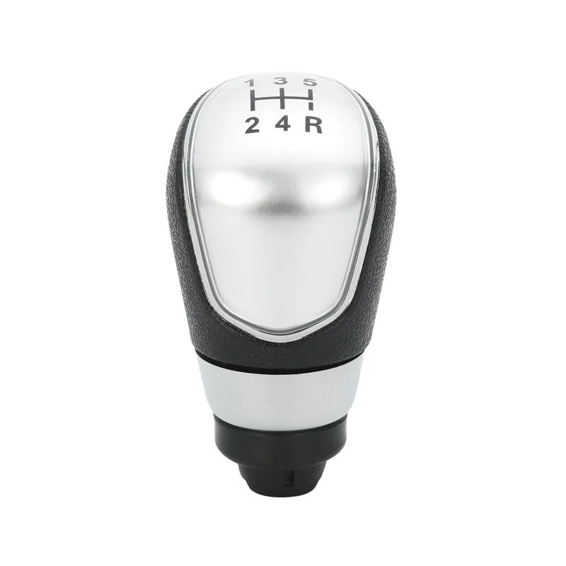 5/6速ギアシフトノブ フォード フィエスタ 2008-2012用 - トランスミッションシフターハンドル、耐久性のある車のコックピットインテリアアクセサリー 2011