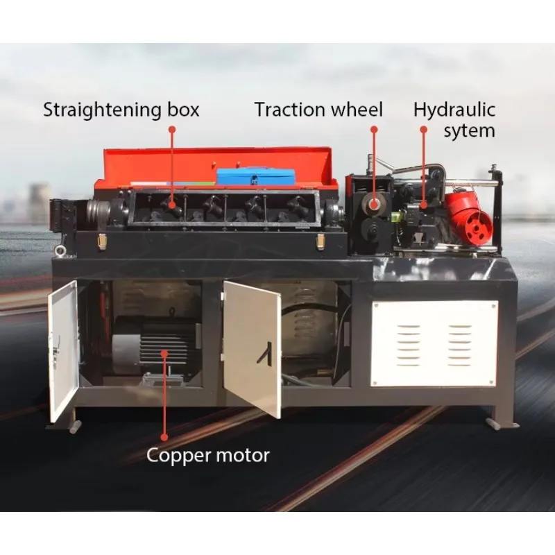 حار بيع GT4-10 آلة استقامة القضبان الفولاذية الكهربائية باستخدام الحاسب الآلي التلقائي آلة استقامة وقطع حديد التسليح #6