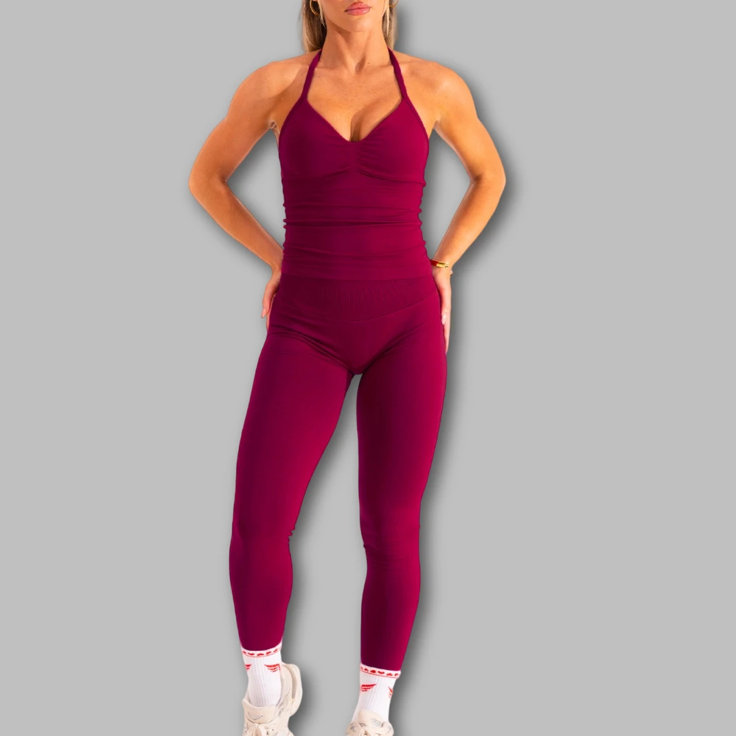 NIEUW 2-delig DF impact Gym broek Set DFNNYE Dames Top zonder rugbandjes Seamless leggings Gym pak Fitness kleding Workout set