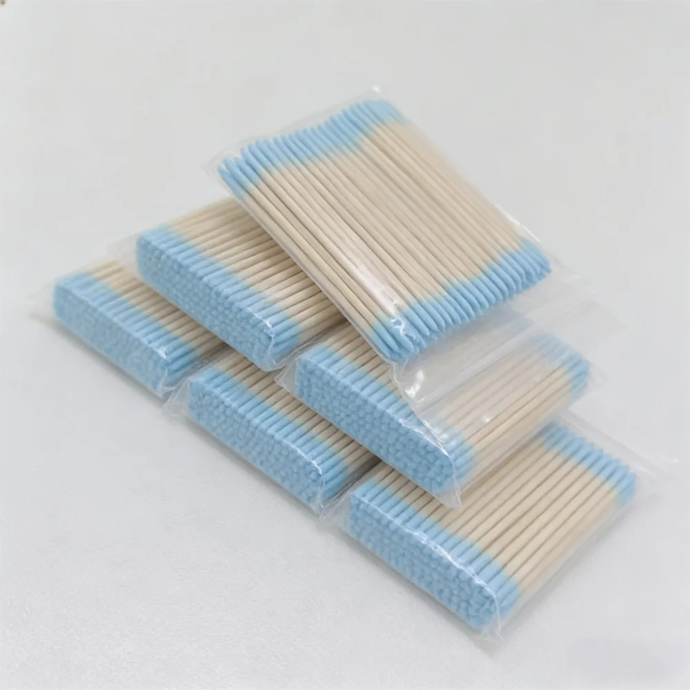 

Disposable Blue Sharp-Tip Cotton Swabs,Flexible Wooden Sticks for Makeup Correction,Tattoo Art & Daily Grooming,in Beauty,7cm