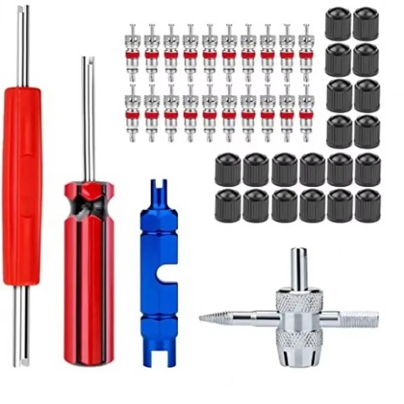 Poer Valve Core Remover Tool 1Pcs for Presta Schrader Valve Extender Tire Repair Wrench Bike Car Bicycle Motorcycle Tyre