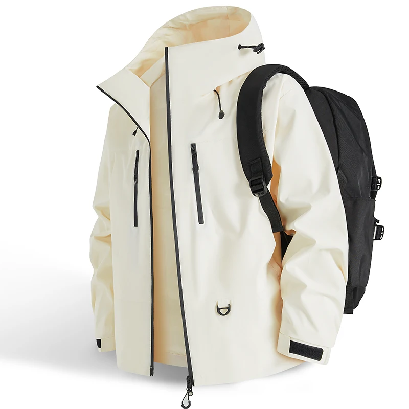 Travel Hiking Jacket Male Motocross Clothing Mountain Bike Waterproof Coat Bicycle Outerwear Women Camping Hooded Windbreaker